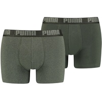 Puma Basic green melange XXL 2er Pack