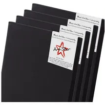 art star Art-Star Keilrahmen 4 St. 60x80 cm Schwarz