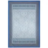 BASSETTI Hanbury Plaid aus 100% Baumwolle in der Farbe Azzurro C1, Maße: 135x190 cm - 9330115