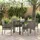 vidaXL Garten Essgruppe 5-tlg. Grau