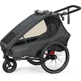Qeridoo Kinderanhänger Kidgoo1 grey 2023