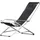Fiam Dondolina Gartensessel 62 x 62 x 86 cm schwarz