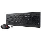 Lenovo Essential Wireless Combo - keyboard mouse set - Russian / Cyrillic - Tastatur RF Russisch Schwarz