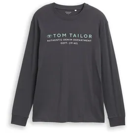 Tom Tailor Langarmshirt grau XXL