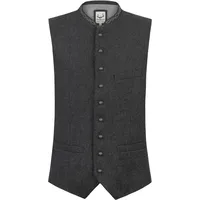 Stockerpoint Devito Herren Trachtenweste, Grau, 48