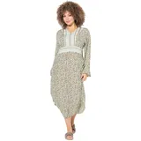 Ulla Popken Midikleid, in pistazie | 46-48