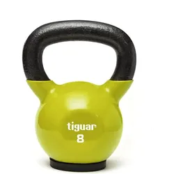 Kettlebells Venyl. 4kg - 12kg limettengelb 8kg