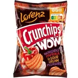 Lorenz Chips Crunchips Wow Paprika und Sour Cream, Kartoffelchips, 110g