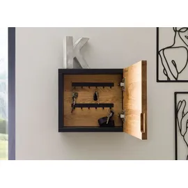 MASSIVMOEBEL24.DE Schlüsselschrank Wildeiche 32x12x29 natur lackiert / geölt KITZBÜHEL #135