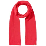 CAMEL ACTIVE Strickschal aus reiner Baumwolle Leuchtendes Rot, womenswear-OS