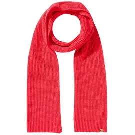 CAMEL ACTIVE Strickschal aus reiner Baumwolle Leuchtendes Rot, womenswear-OS
