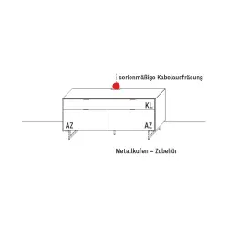 Wöstmann WM 2470 Lowboard 1551