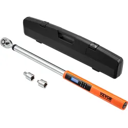 VEVOR Drehmomentschlüssel 34–340 N.m Drehmomentschlüssel für Fahrrad & Motorrad & Auto, ± 2 % Fehlergenauigkeit Drehmomentschlüssel-Set, 72 Zähne Ratschenkopf
