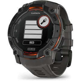 Garmin Instinct 3 Solar 50 mm Schwarz / Kohle