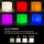 Blumfeldt Shinecube XL Leuchtwürfel 40x40x40cm 16 Farben-LED 4 Licht-Modi: weiß