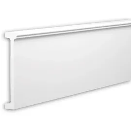 PROFHOME DECOR Friesleiste 200 x 4,2 x 19,8 cm weiß