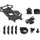 SW-Motech Universal Navi-Kit mit T-Lock Halter Smartphone