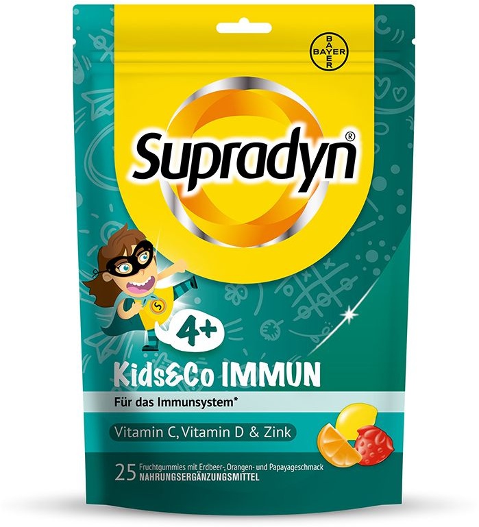 Supradyn® Immun Kids&Co Gummies zur Unterstützung des Immunsystems bei Kindern und Erwachsenen Bonbons 25 St 25 St Bonbons