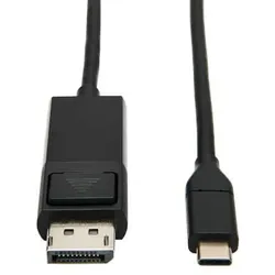 Eaton Tripp Lite Series USB-C zu DisplayPort Adapterkabel (Stecker/Stecker), 4K 60 Hz, HDR, verriegelbarer DP-Anschluss,