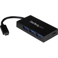 Startech USB-Hub, 1x USB-C 3.0, 3x USB-A 3.0, USB-C 3.0 [Stecker] (HB30C3A1CFB)