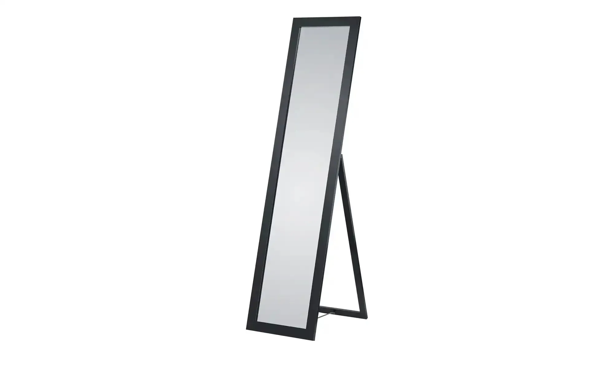 Standspiegel  Muscoline , schwarz , Glas,Aluminium,Holzwerkstoff , Maße (cm): B: 40 H: 160 T: 3.0