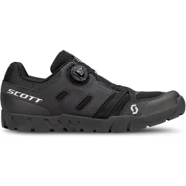 Scott Sport Crus-r Flat Boa Schwarz/Silber 45