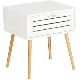 Wenko 50722800 Beistelltisch Kaffeetisch Quadratische Form 4 Bein(e)