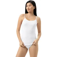MEY Modal Pure Damen, Spaghetti Tops Weiss L,