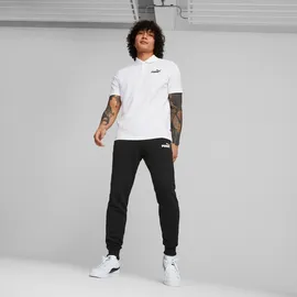 Puma Herren ESS Logo Pants schwarz