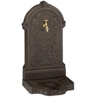 Relaxdays Standbrunnen Antik Dunkelbraun