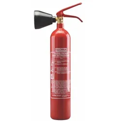 Gloria - KS 2 ST  - 2kg - CO2-Dauerdruck-Feuerlöscher