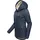 Ragwear Damen, warme wasserdichte Winterjacke mit Ziernähten und kuscheliger Kapuze Gordon Intl Navy22 Gr. M - M