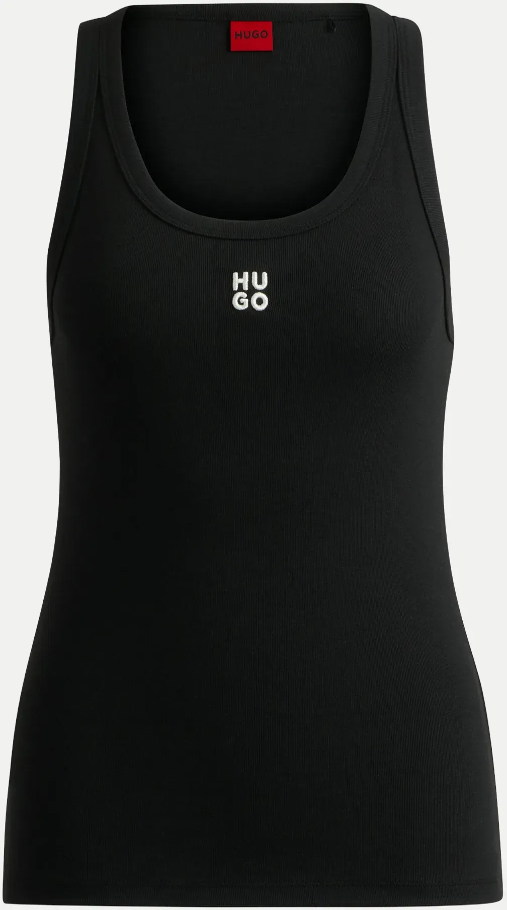 Tanktop mit Logoprint Schwarz L