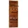 vidaXL Wandgarderobe Akazie 118 x 40 cm Braun