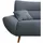 MID.YOU 2-Sitzer-Sofa, Drago Hellblau, Chenille