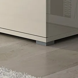 PLACES OF STYLE Lowboard PLACES OF STYLE "Piano TV-Kommode in Breite 165 oder 180 cm mit Soft-Close-Funktion", beige (beige hochglanz), B:150cm H:46,2cm T:45,2cm, Spanplatte, Sideboards, Lowboard, Hochglanz UV-lackiert, Br 180 cm mit versch. Tür- und Schubkastenmaße