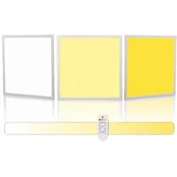 LED Panel 40 Watt CCT WW-KW 620x620mm, Wichtiger Hinweis: LED Panel ohne Netzteil und Fernbedienung