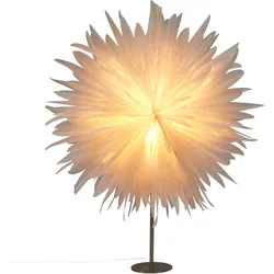 Weihnachtsdekoration Tischleuchte SATOPANTH Stern 70 cm Weiß
