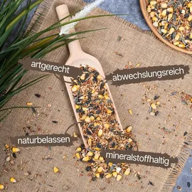 alb-mühle 10 kg Lyra Pet® Streufutter aus der ALB-MÜHLE Allzweck-Mix in 30 L Tonne