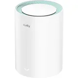 Cudy M1300 1-PACK mesh wi-fi system Dual-band (2.4 GHz / / ) Wi-Fi 5 (802.11ac) White Internal, Router, Weiss