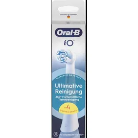 Oral-B iO Ultimative Reinigung Aufsteckbürste weiß 4 St.