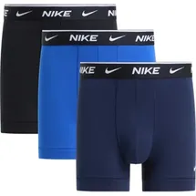 Nike Boxershorts 3er Pack Blau XL