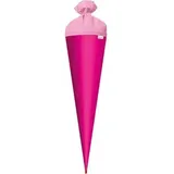 ROTH Schultüte 667037, Rohling, pink rund 70 cm