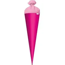 ROTH Schultüte 667037, Rohling, pink rund 70 cm