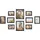 Songmics Bilderrahmen schwarz 20x25 cm / 13x18 cm / 10x15 cm 10er Set