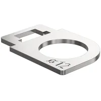 Kaiser 4265004 Kipplasche 12mm, für Mikrorohre 12mm