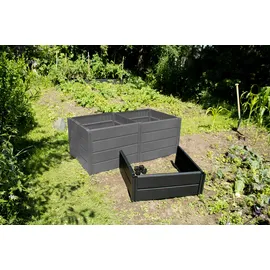 KHW Demeter Erweiterungsset 82 x 82 x 31 cm anthrazit