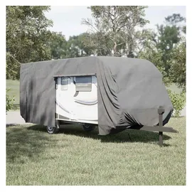 vidaXL Schutzhülle für Wohnwagen 732 x 250 x 220 cm Grau