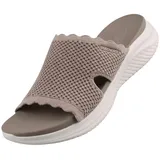 SKECHERS Ultra Flex 3.0 Sandal Bring It! Damen Pantolette Beige - Beige - 39