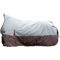 HKM Norwich- 600D mit Fleecefutter Highneckdecke, Beige/Braun, 145